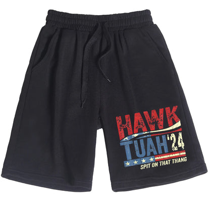 Hawk Tuah Spit on That Thang Shorts