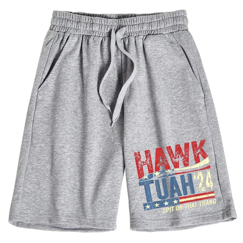 Hawk Tuah Spit on That Thang Shorts