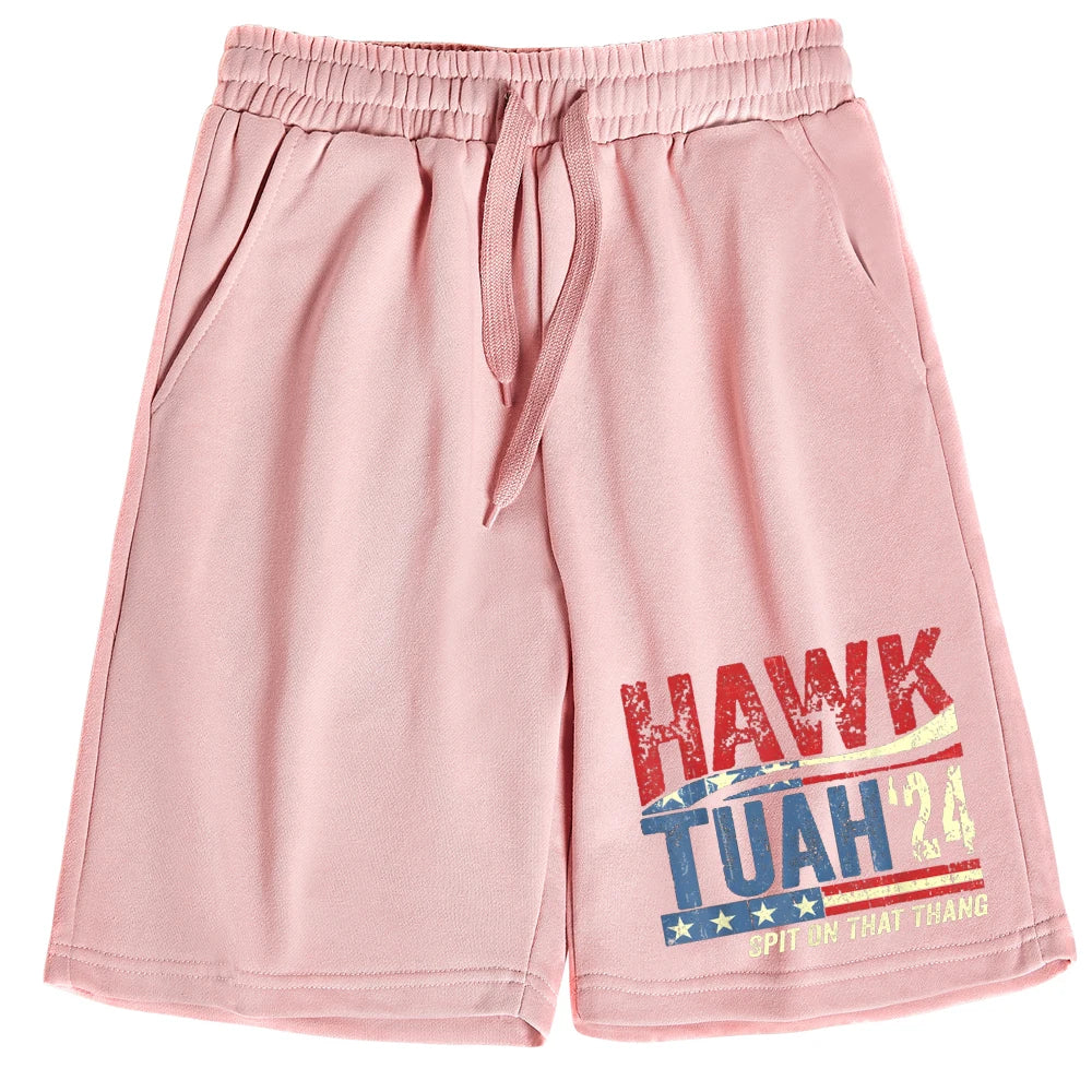 Hawk Tuah Spit on That Thang Shorts